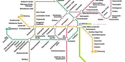 Harta e cat Vjenë