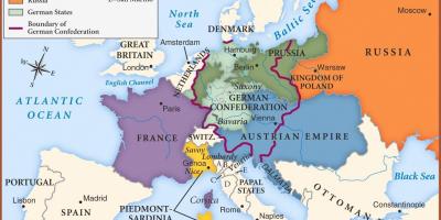Harta e Vjenës në evropë