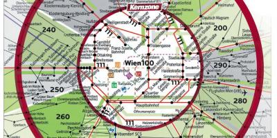 Wien 100 harta zona