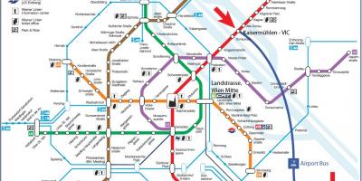 Harta e Vjenës s7 tren