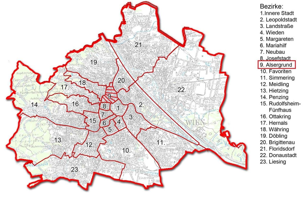 Wien bezirk hartë
