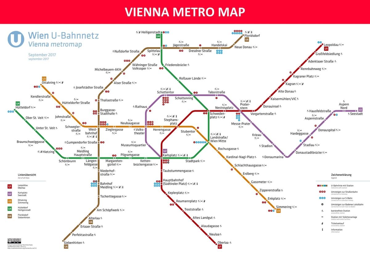 Harta e Vjenës metro app