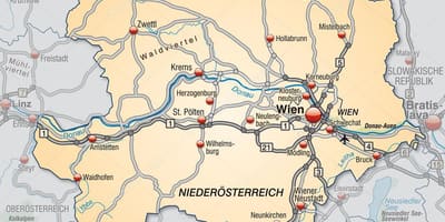 Harta e schwechat 