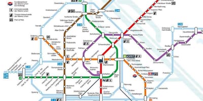 Wien metro hartë